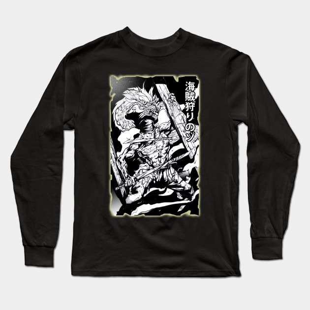 rolo ledesma manga art Long Sleeve T-Shirt by Roloworld nyc